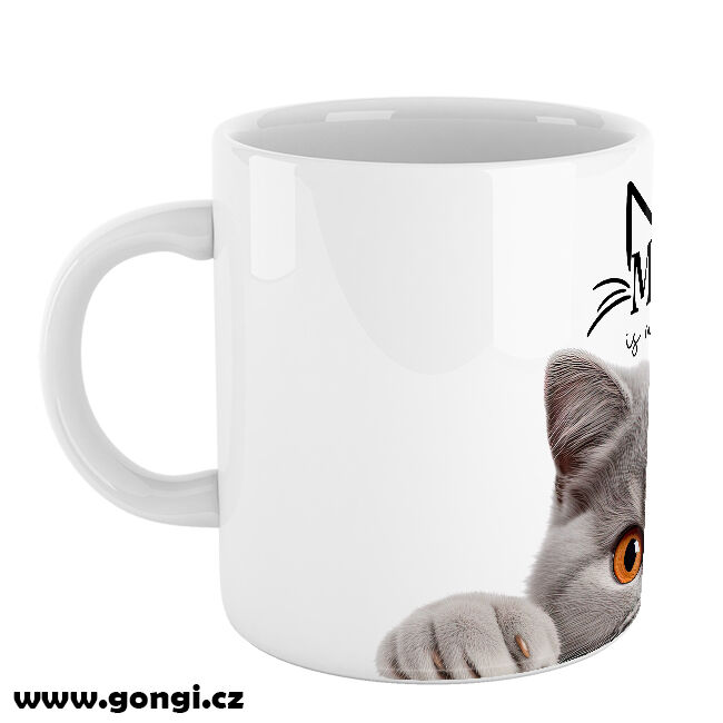 Hrnek 330 ml - My cat - Britská kočka
